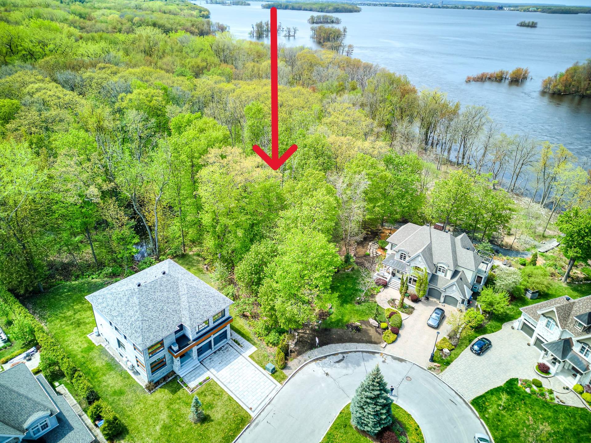 Terrain à vendre L'Île-Perrot 1