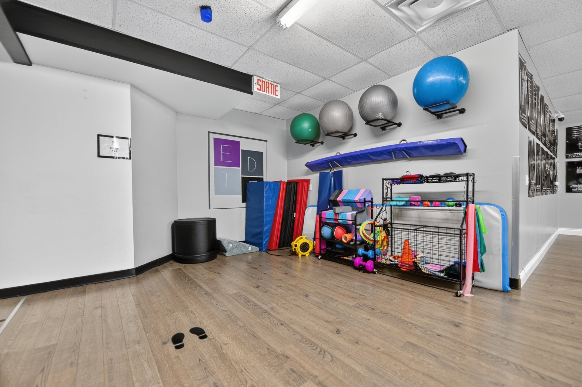  Salle d'exercice