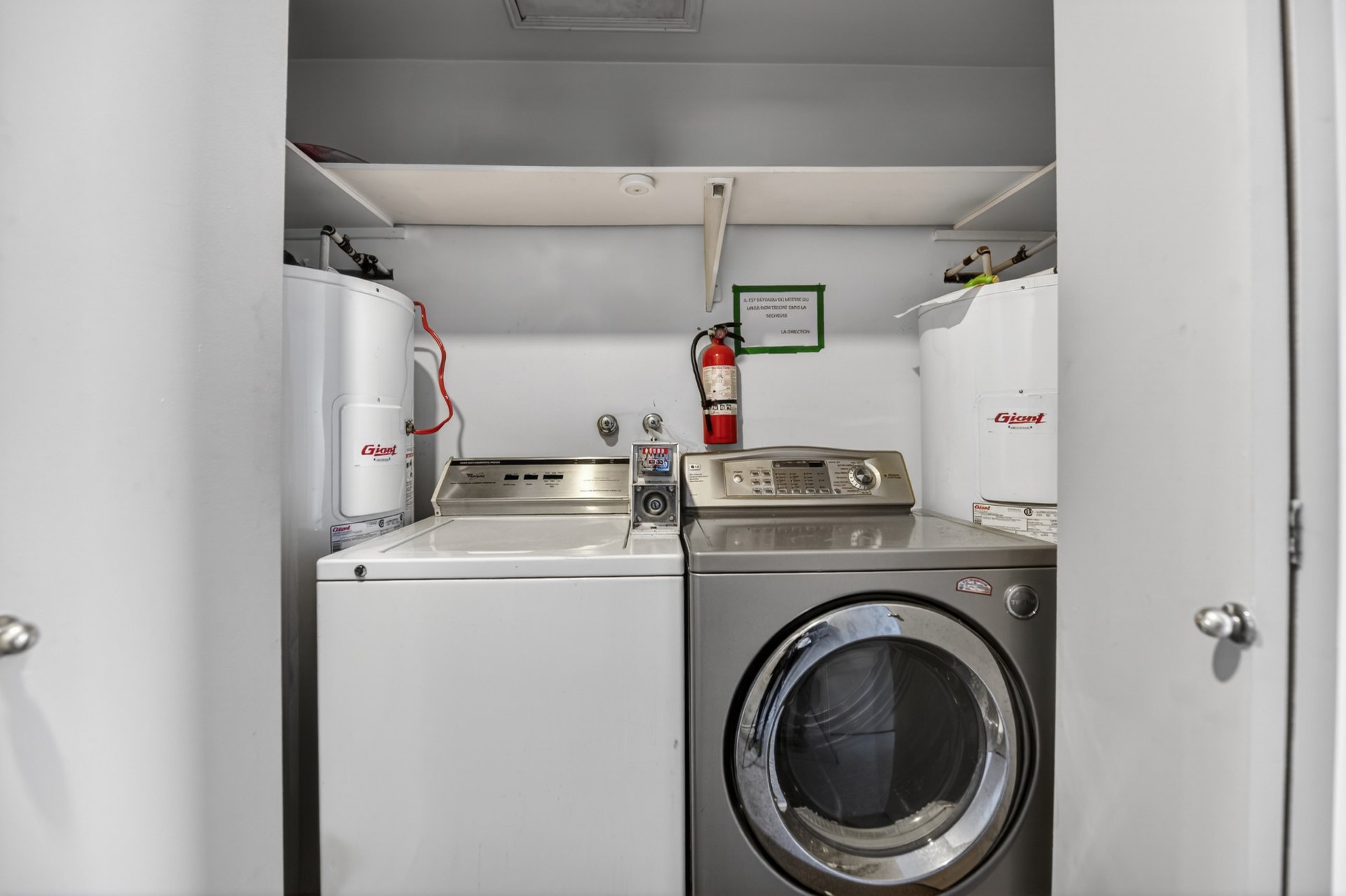 Salle de lavage