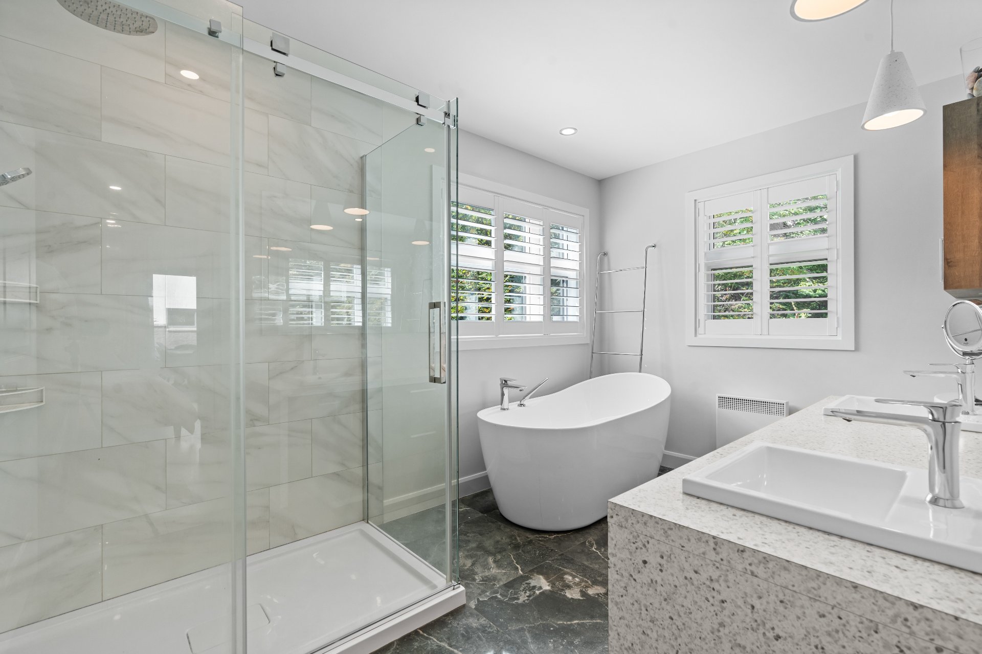 Salle de bains attenante à la CCP