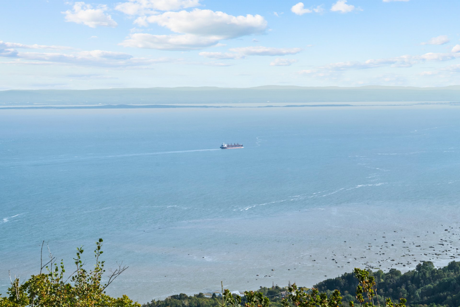 Vue sur l'eau