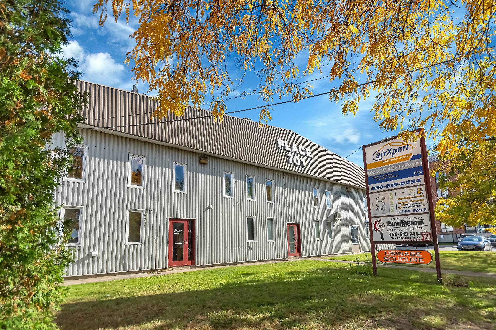 Bâtisse industrielle