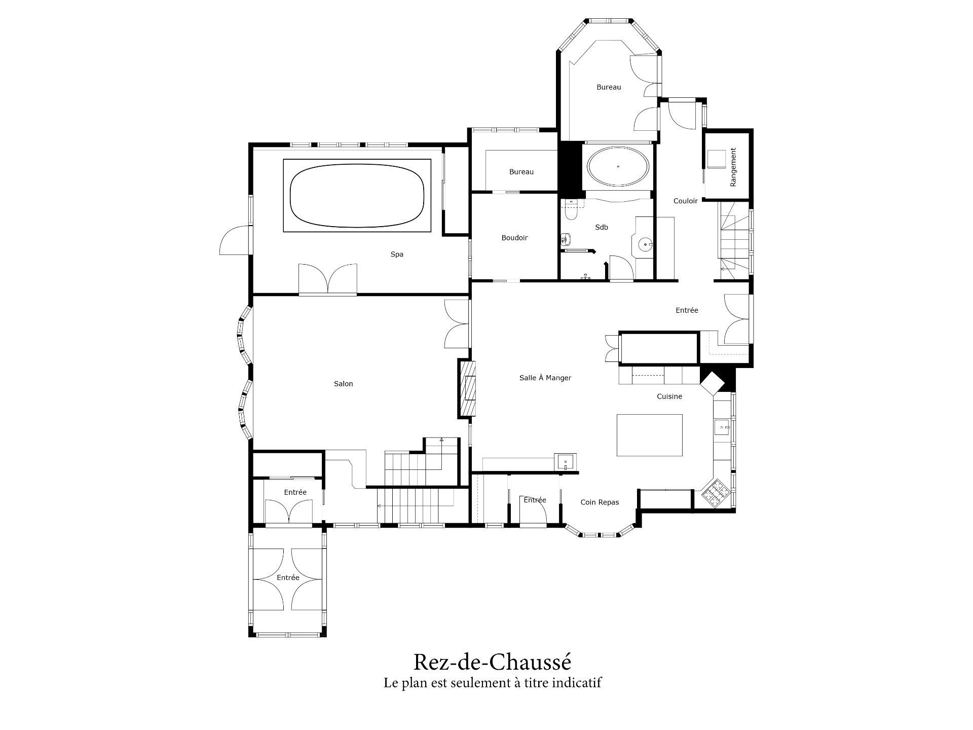 Maison à étages