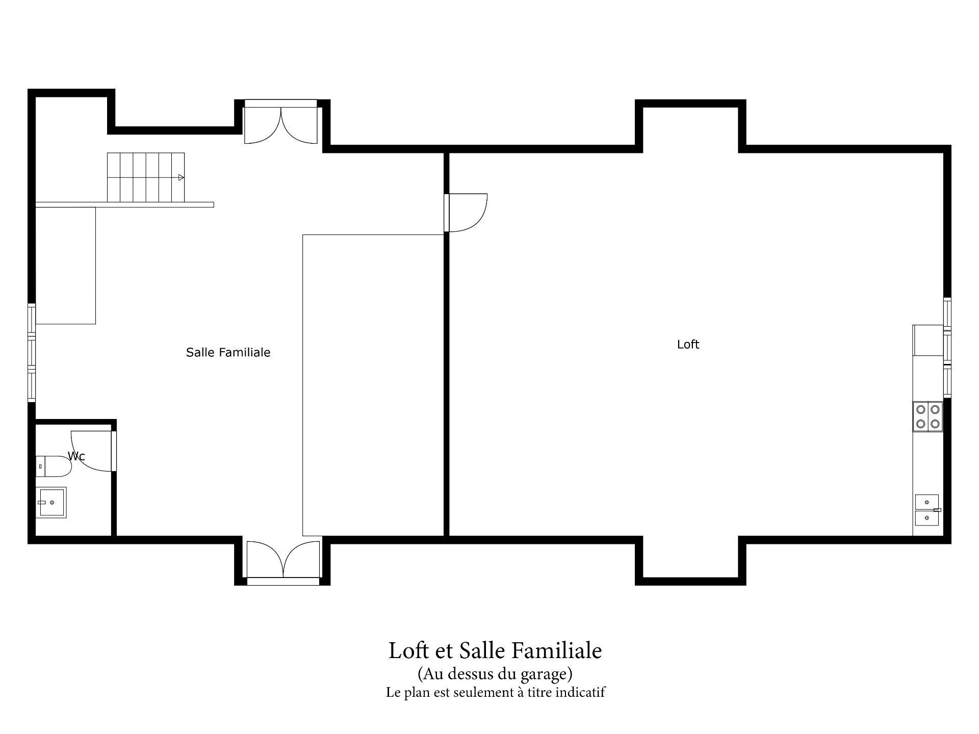 Maison à étages