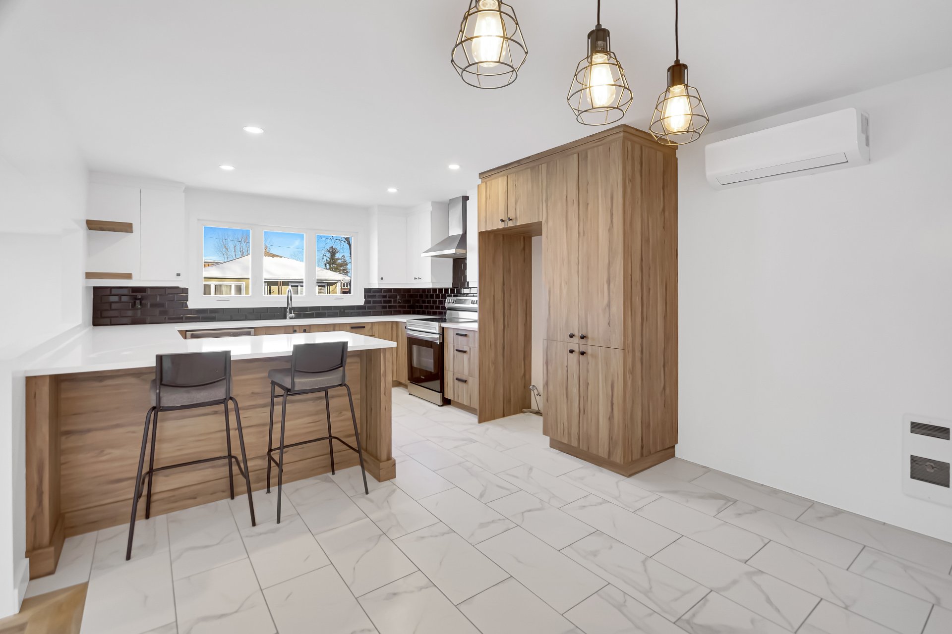 Maison à paliers multiples