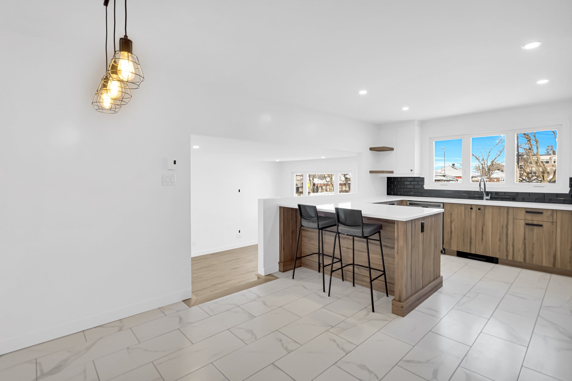 Maison à paliers multiples