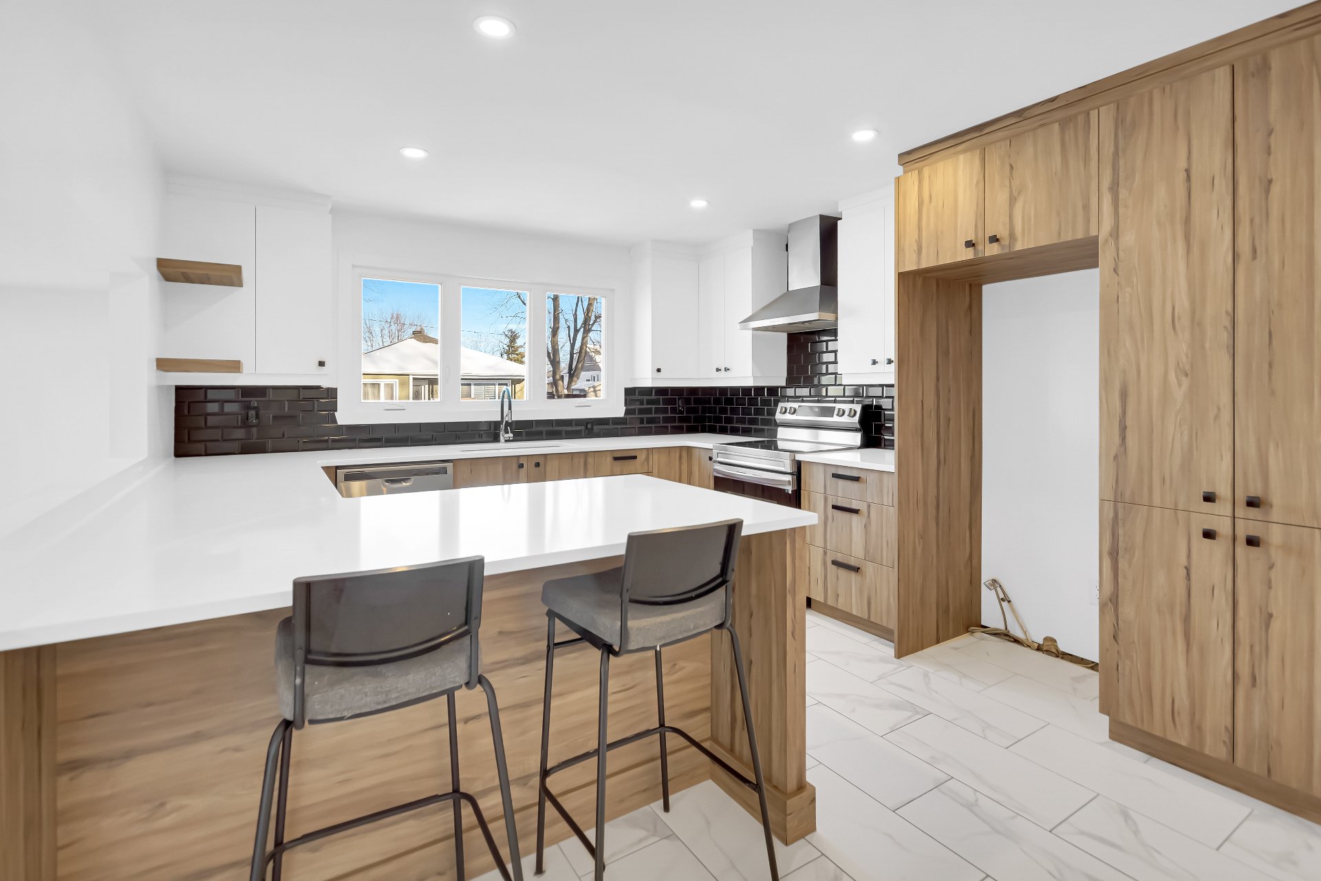 Maison à paliers multiples