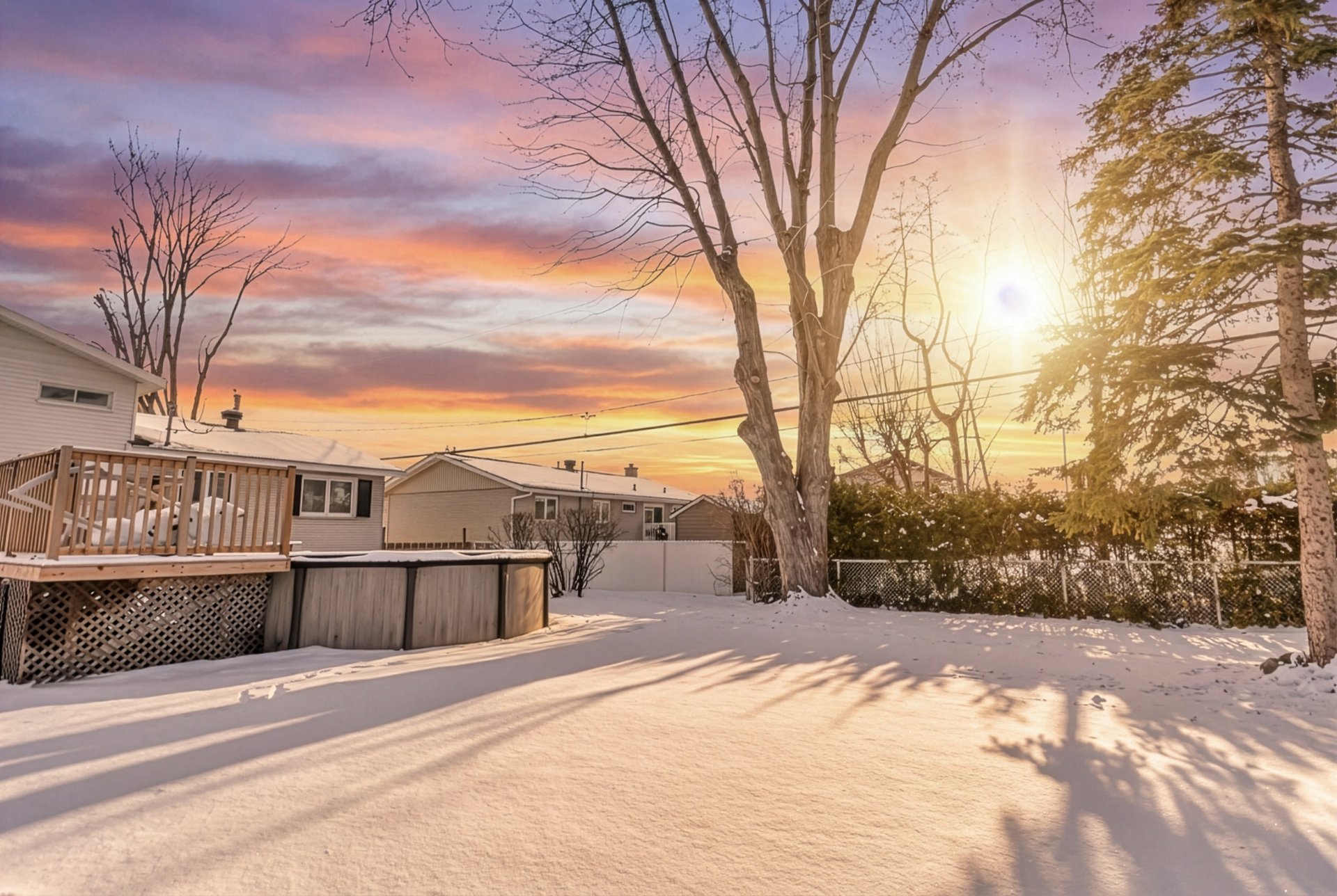 Maison à paliers multiples