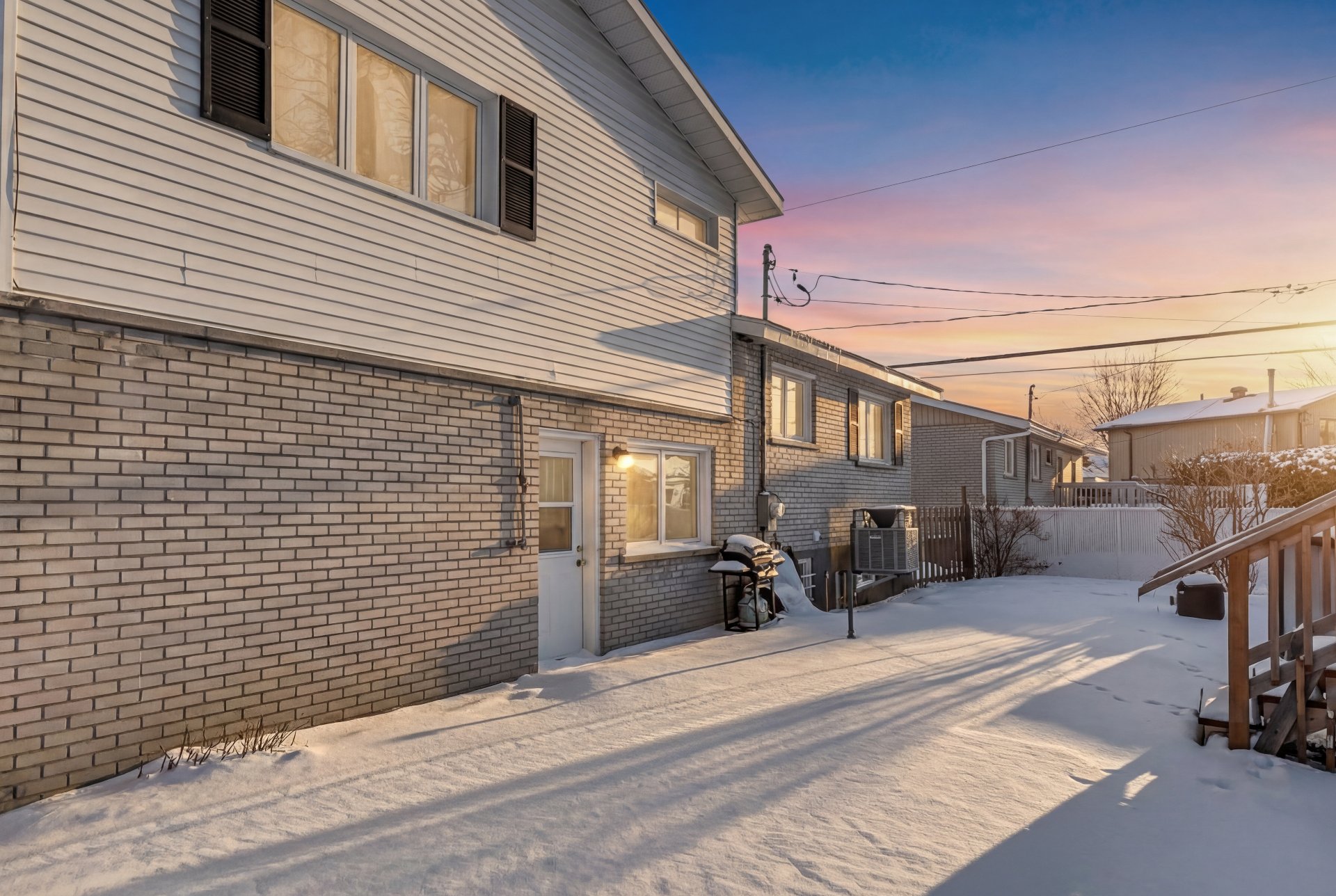 Maison à paliers multiples