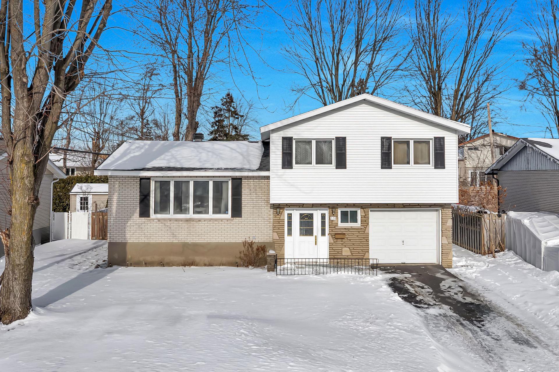 Maison à paliers multiples