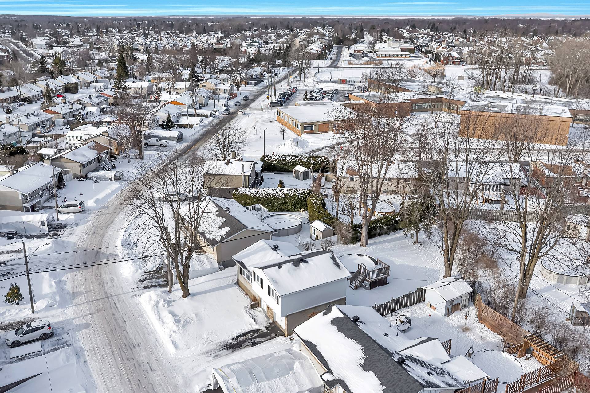 Maison à paliers multiples