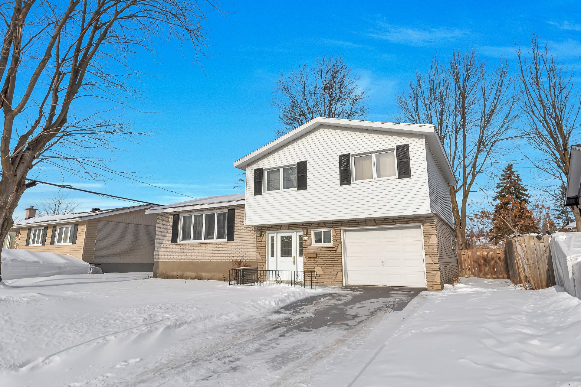 Maison à paliers multiples