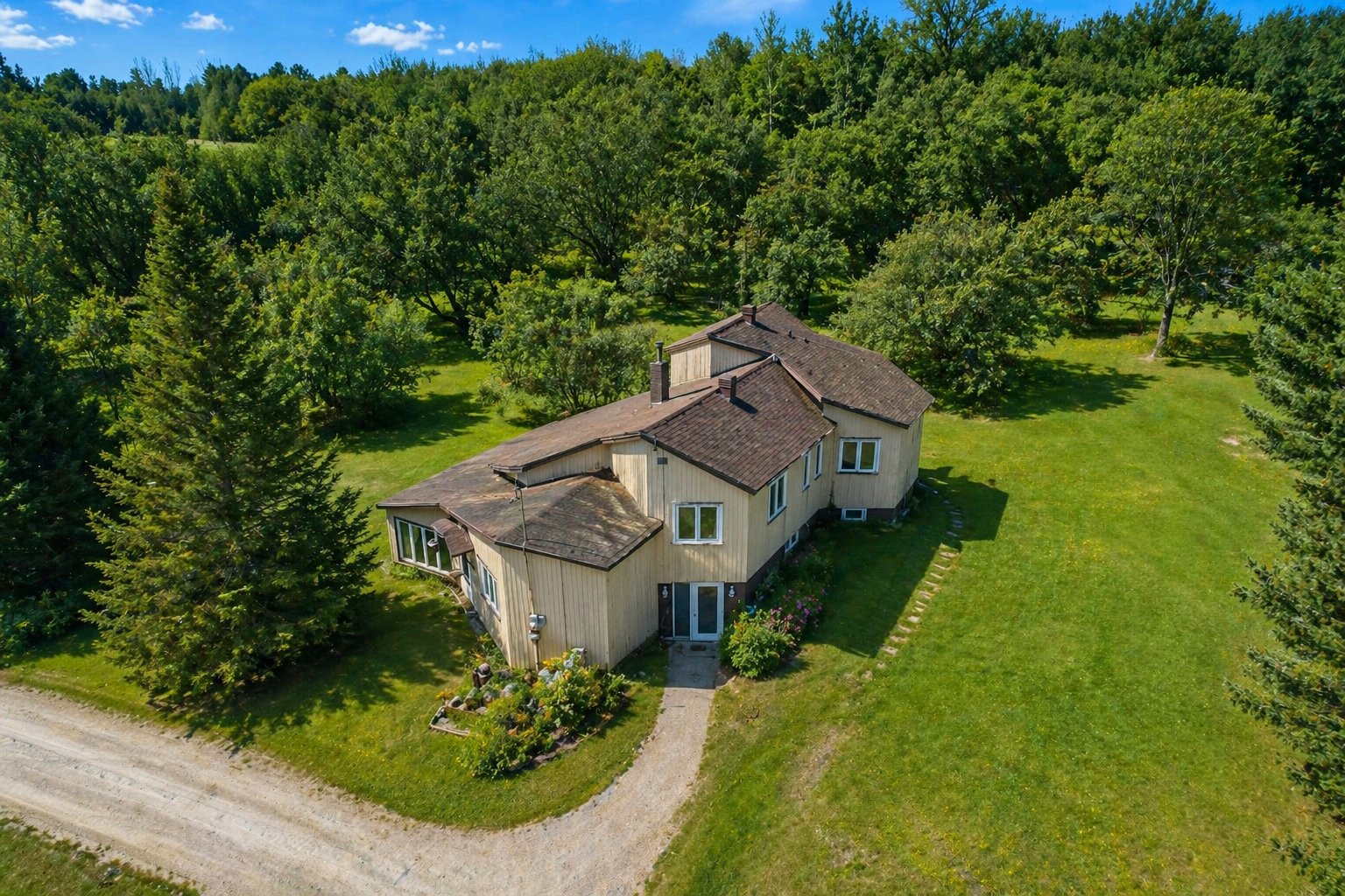 Maison à un étage et demi