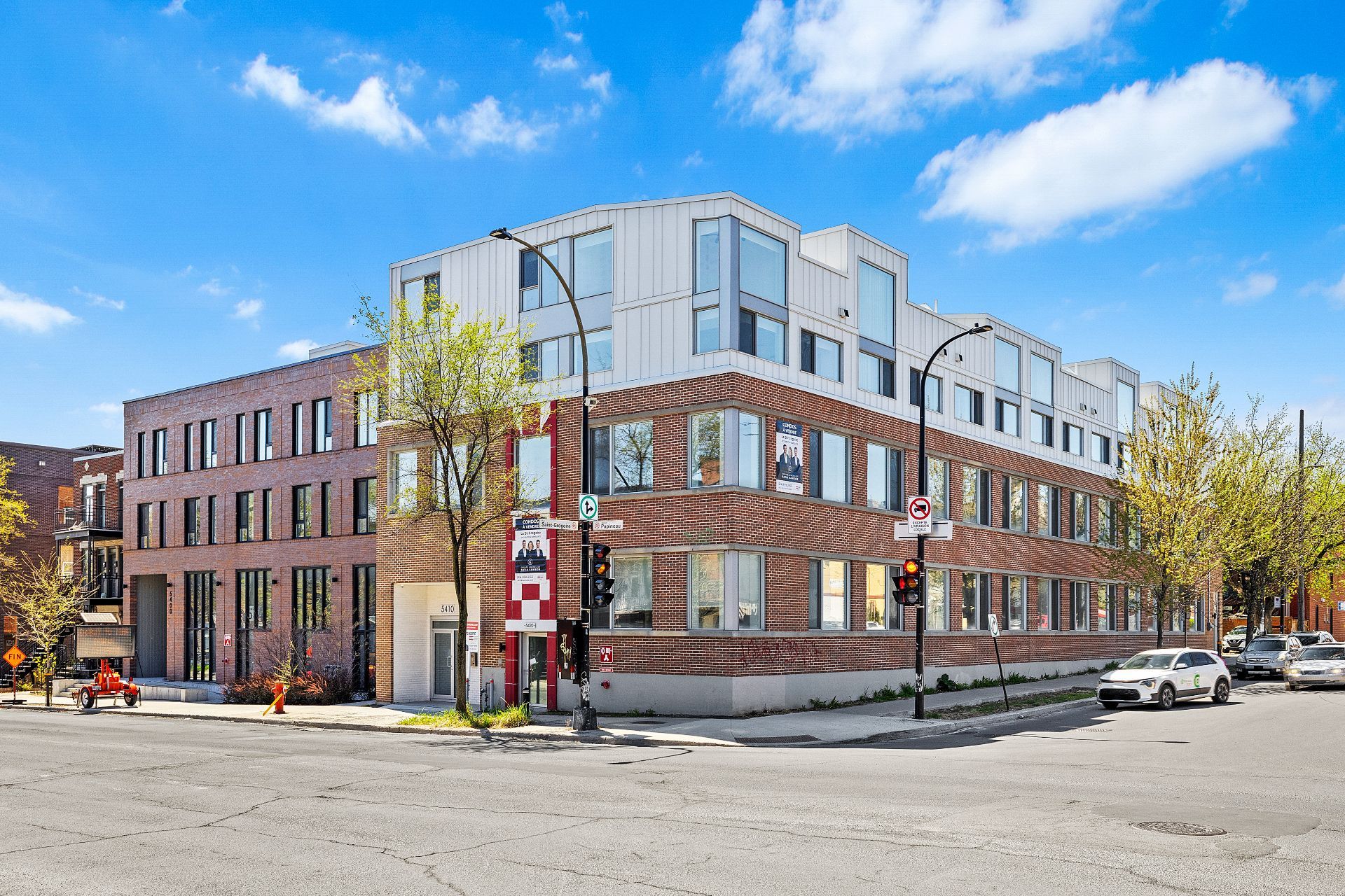 Frontage – 5410, Av. Papineau, apt. 304