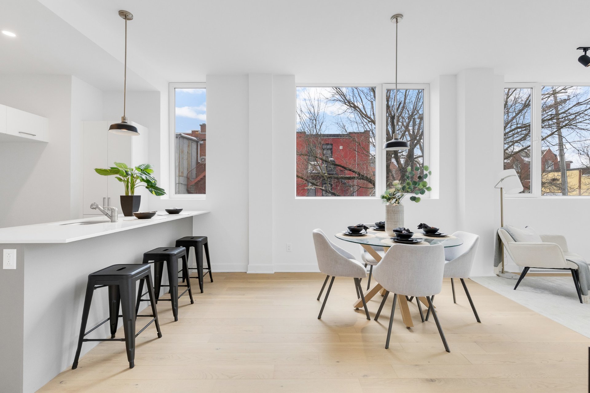 Dining room – 5410, Av. Papineau, apt. 207