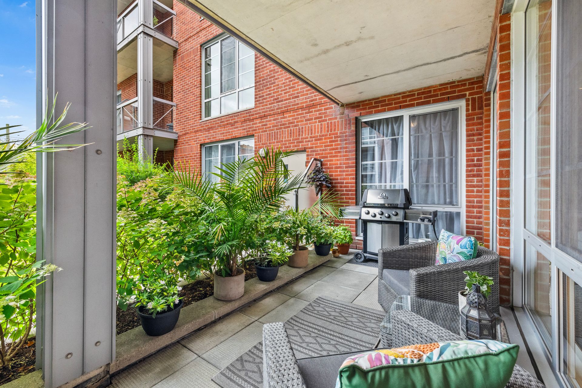 Patio – 4150, Rue St-Ambroise, apt. 101