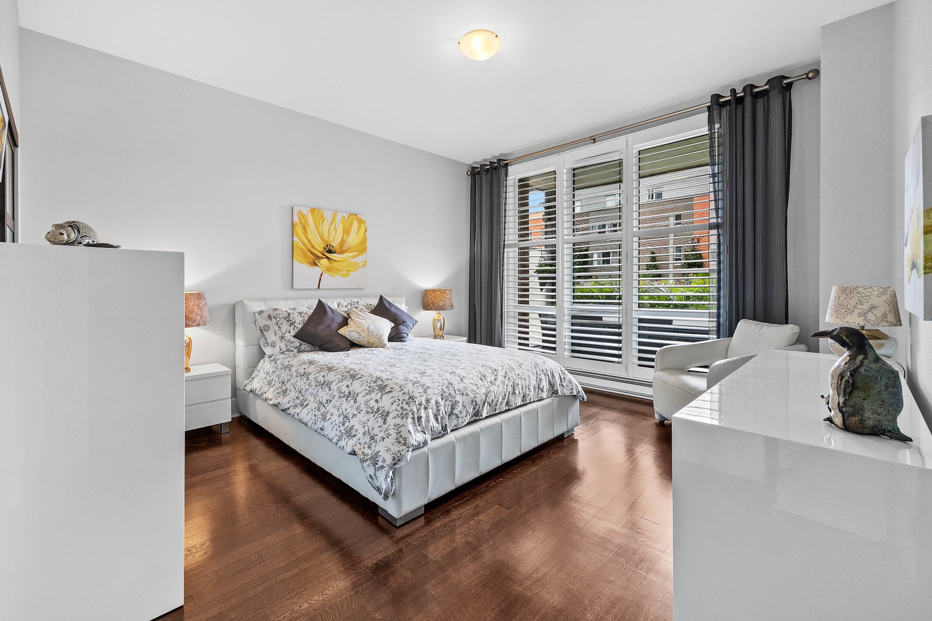 Primary bedroom – 4150, Rue St-Ambroise, apt. 101