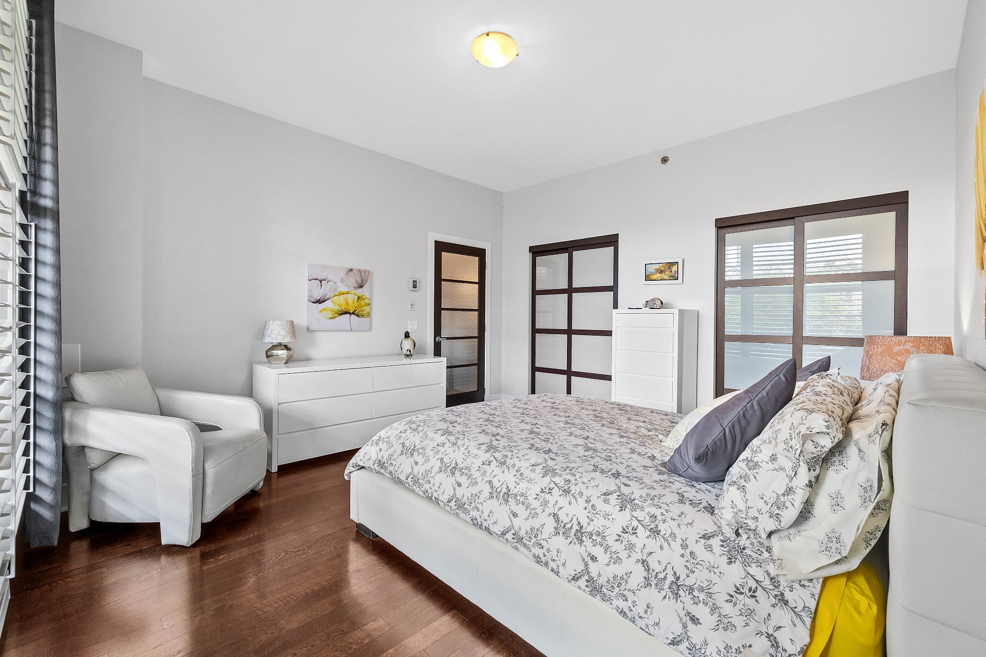 Primary bedroom – 4150, Rue St-Ambroise, apt. 101