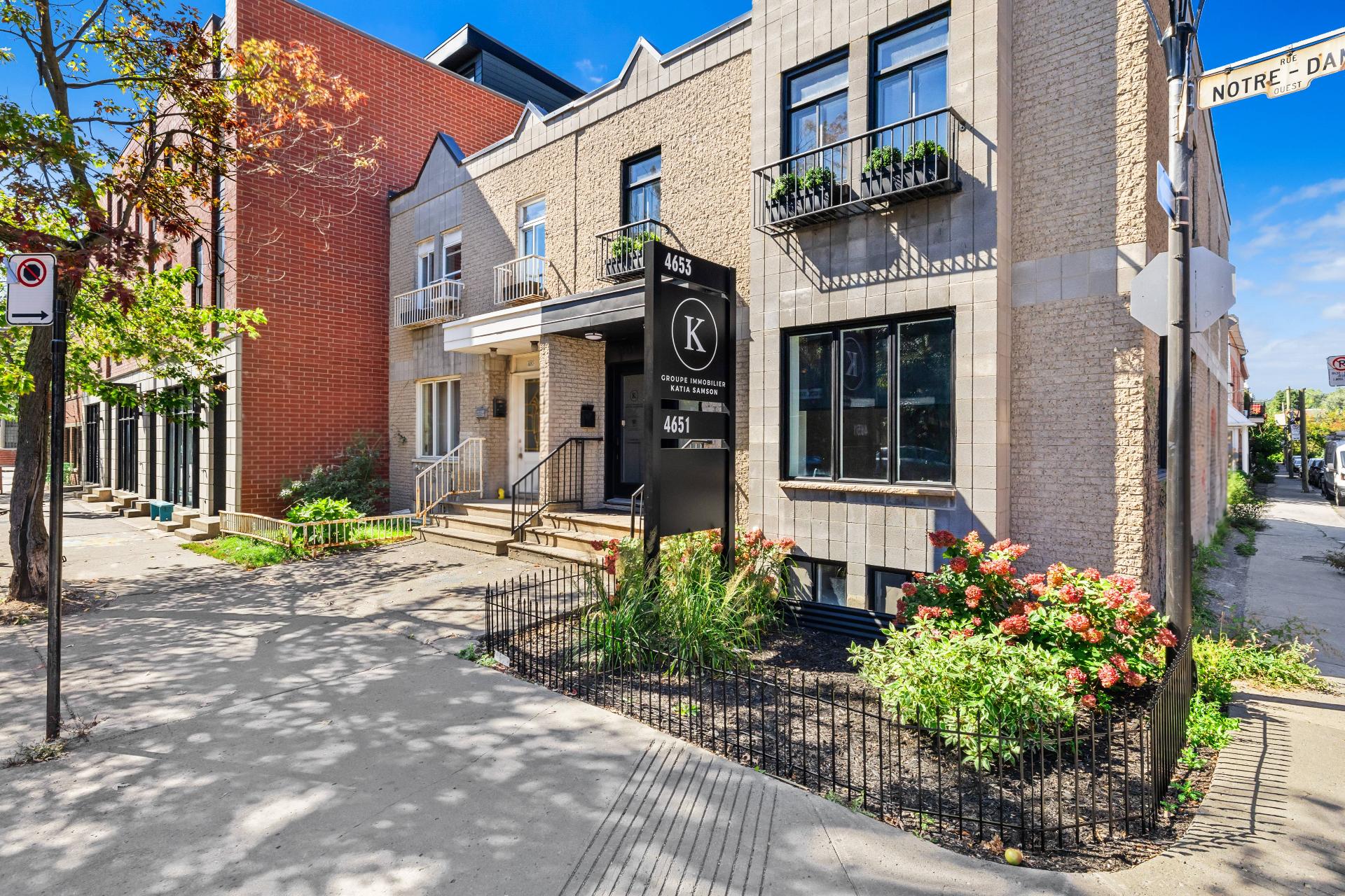Frontage – 4651-4653, Rue Notre-Dame O.