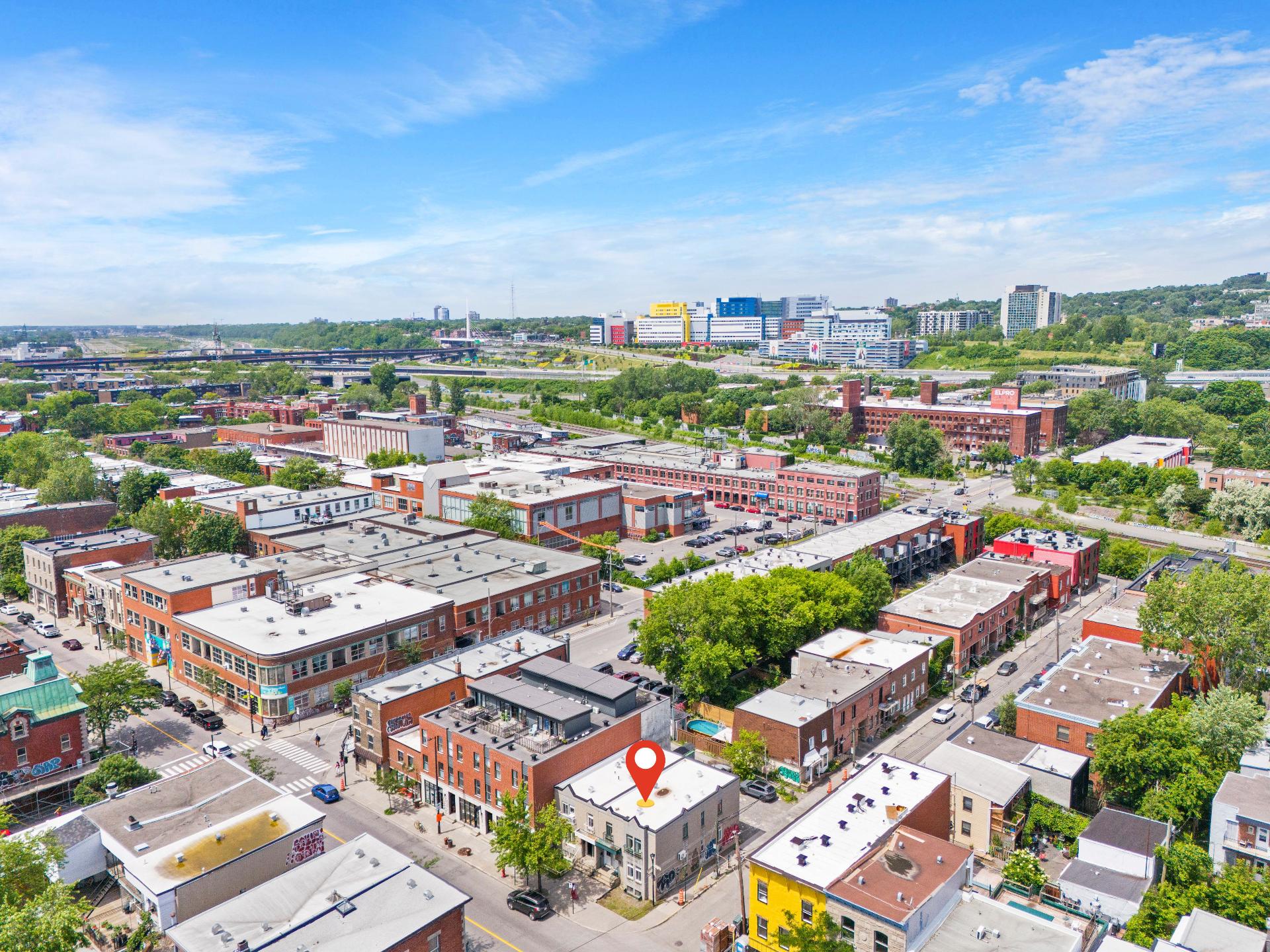 Aerial photo – 4651Z-4653Z, Rue Notre-Dame O.