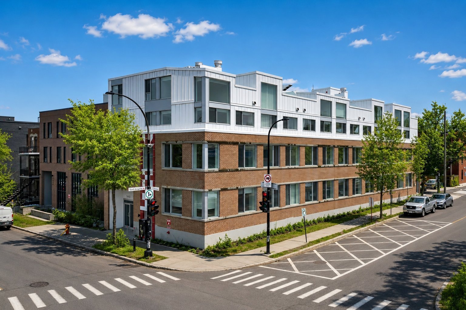 Frontage – 5410, Av. Papineau, apt. 105
