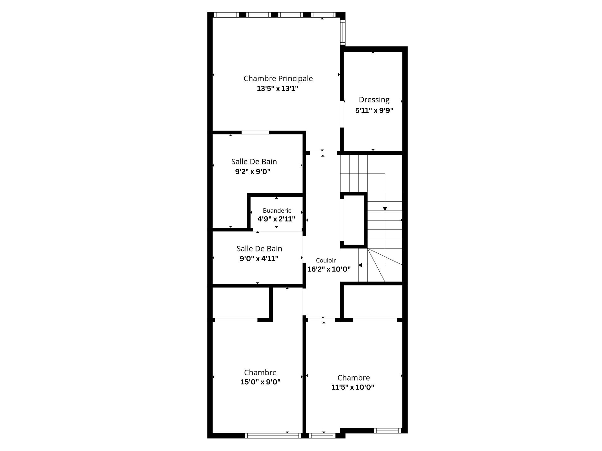Drawing (sketch) – 1210, Rue Woodland