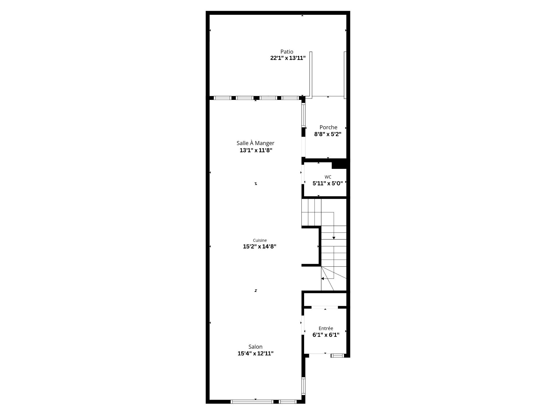 Drawing (sketch) – 1210, Rue Woodland