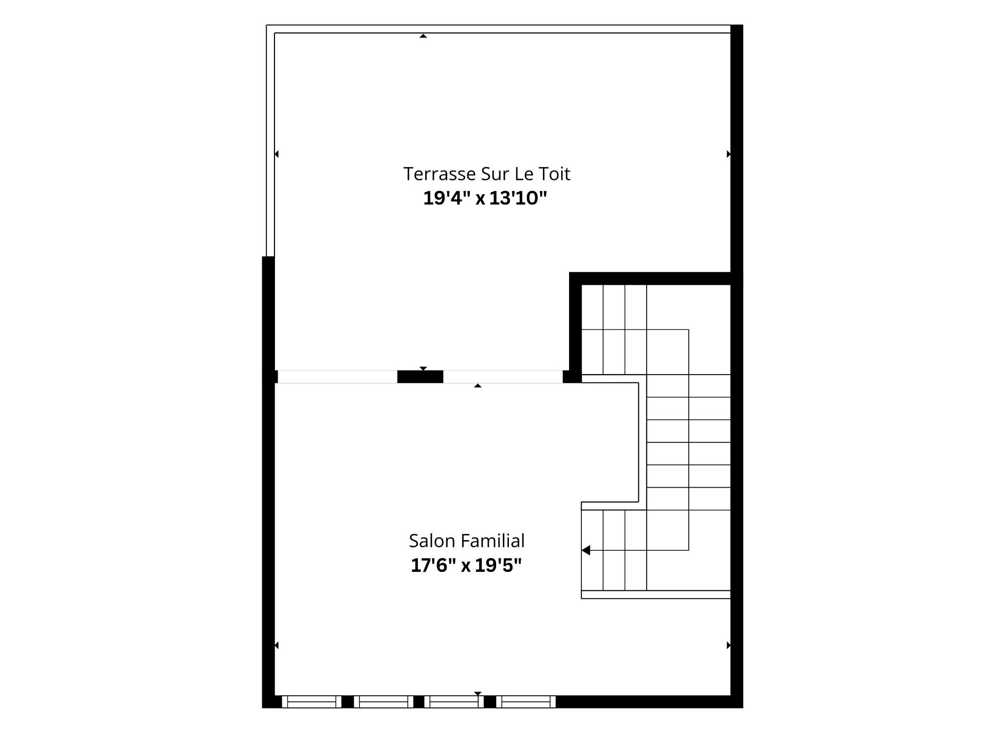 Drawing (sketch) – 1210, Rue Woodland