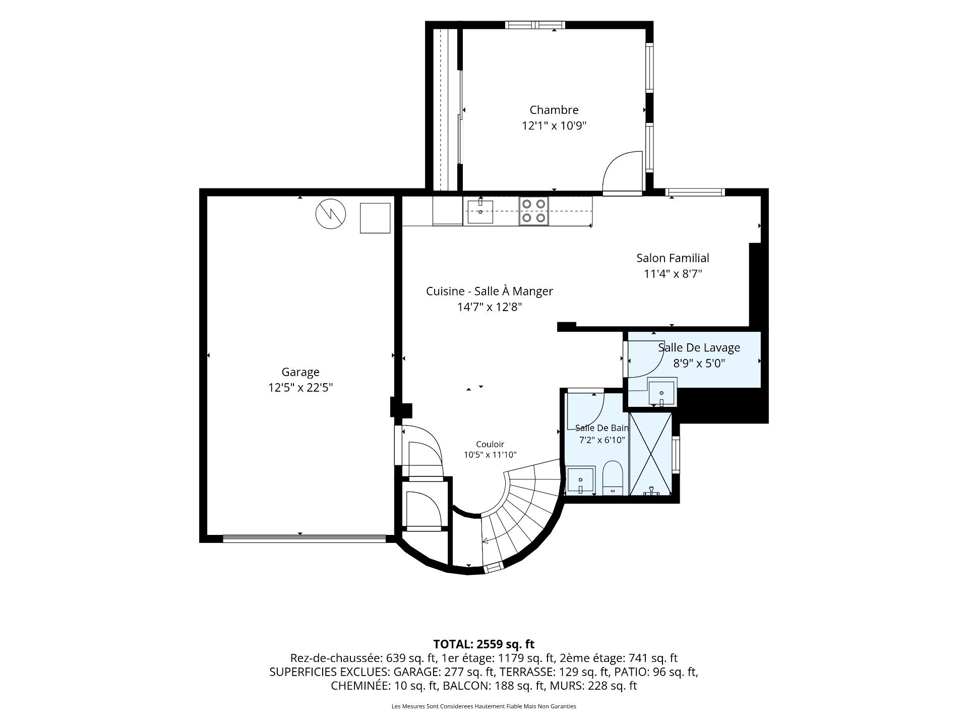 Drawing (sketch) – 35, Rue Dufferin