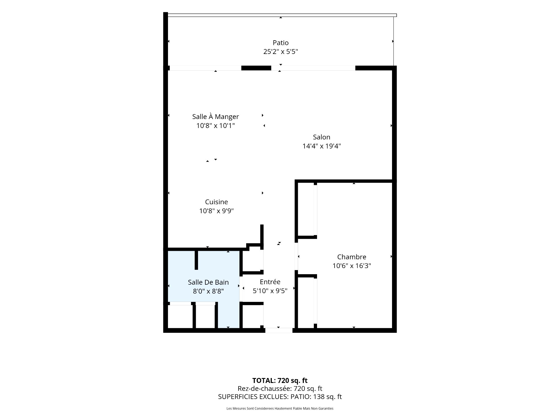 Drawing (sketch) – 1901, Rue Richardson, apt. 101