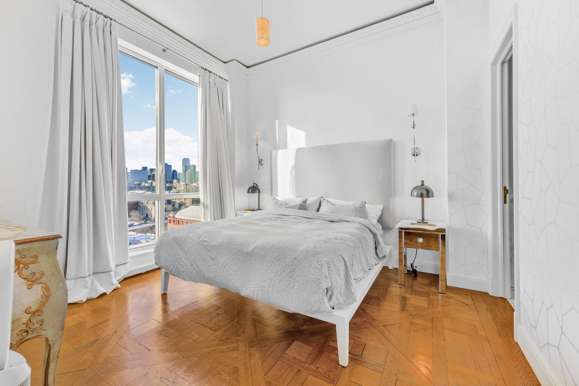 Chambre à coucher principale – 801, Rue de la Commune E., app. 901