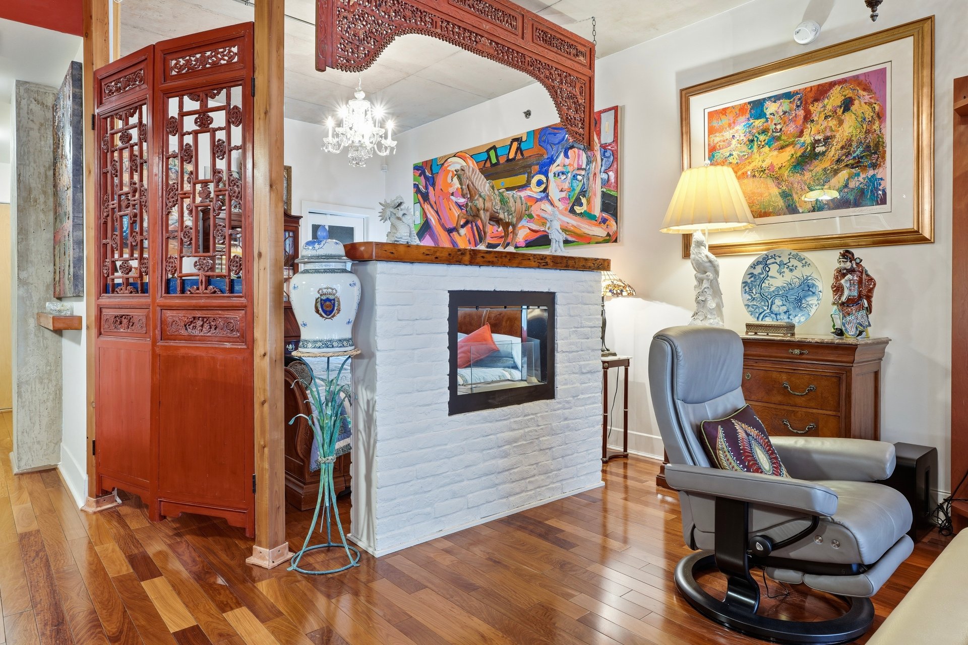 Living room – 4150, Rue St-Ambroise, apt. 115