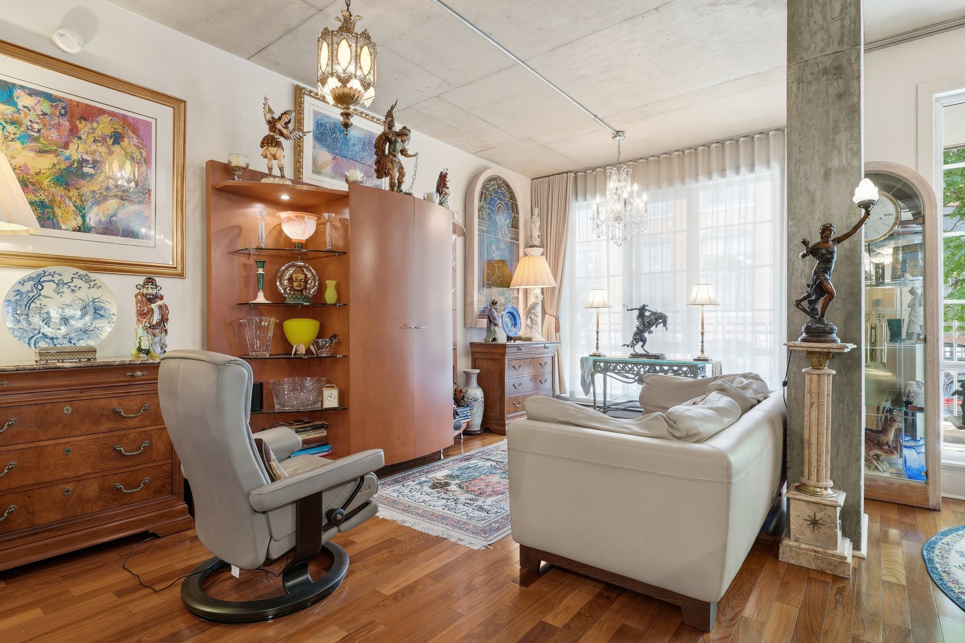Living room – 4150, Rue St-Ambroise, apt. 115