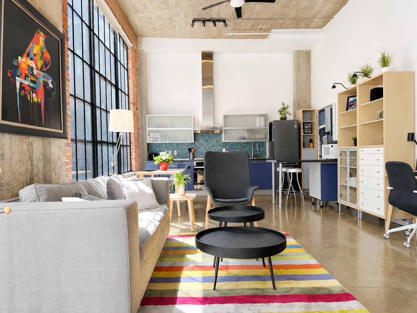 Condo studio à louer, Rue De La Gauchetière O., Centre Ouest — photo 3