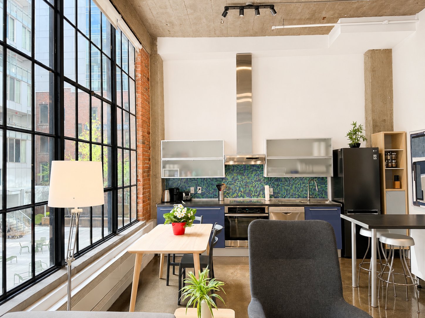 Condo studio à louer, Rue De La Gauchetière O., Centre Ouest — photo 4