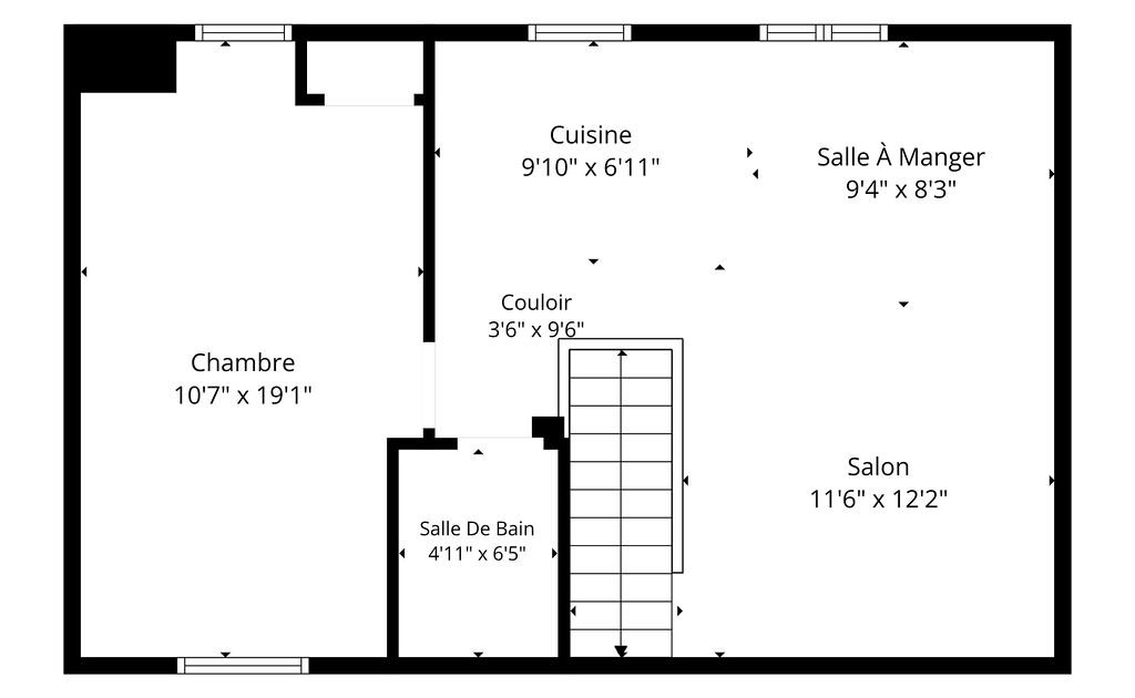 Plan (croquis) – 920Z-922Z, Rue Cherrier
