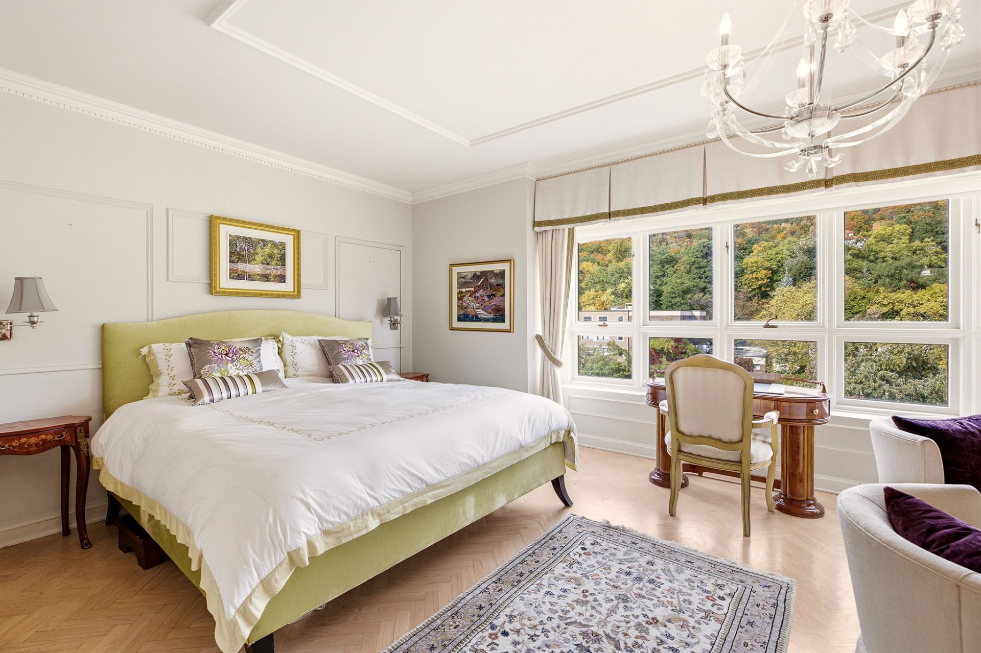 Bedroom – 1515, Av. du Docteur-Penfield, apt. 1005