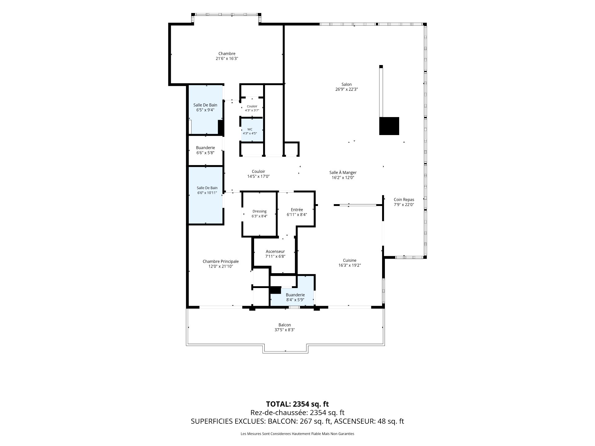 Drawing (sketch) – 1515, Av. du Docteur-Penfield, apt. 1005
