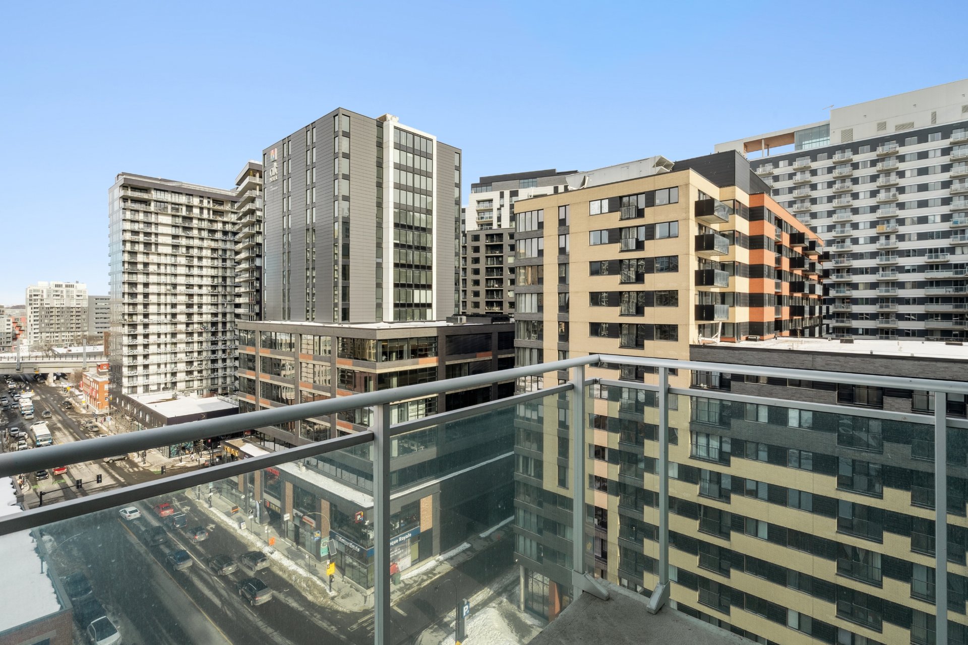 View – 1165, Rue Wellington, apt. 1209