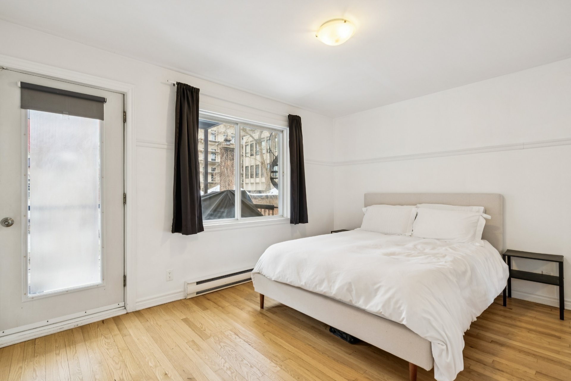Bedroom – 1256, Rue Ste-Élisabeth, apt. 1