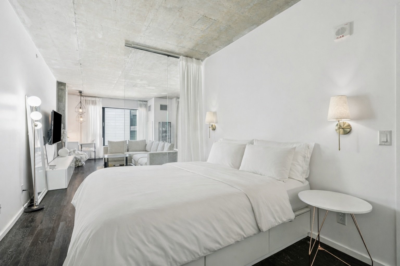 Chambre à coucher – 1085, Rue Smith, app. 1204