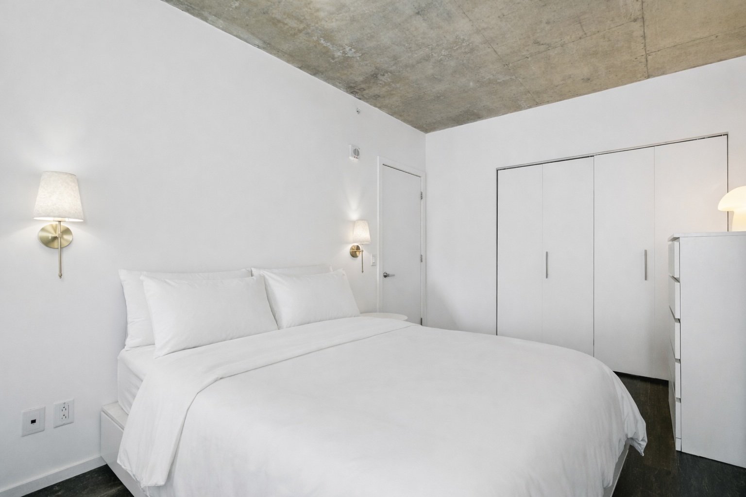 Chambre à coucher – 1085, Rue Smith, app. 1204