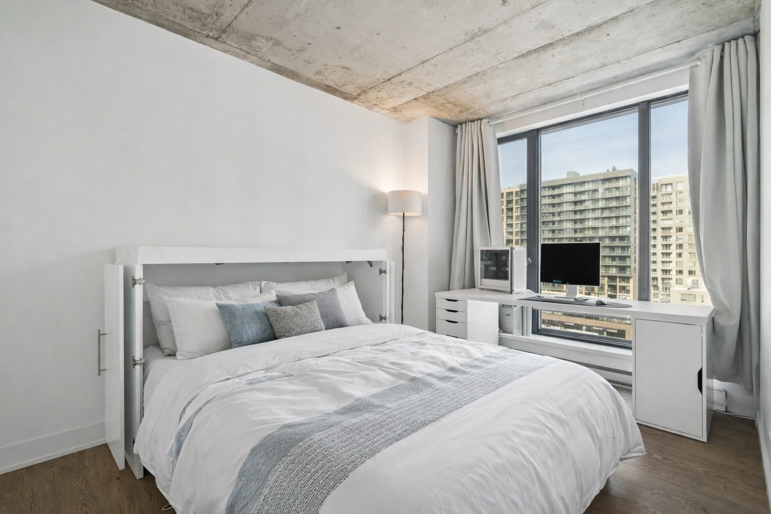 Bedroom – 1165, Rue Wellington, apt. 1209