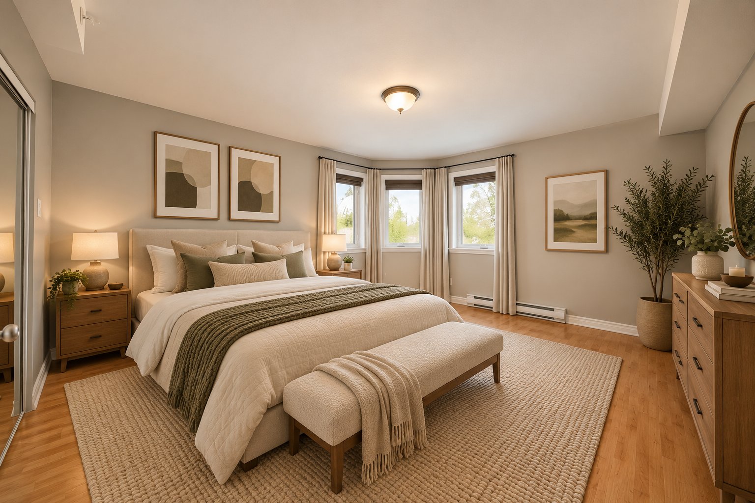 Chambre à coucher principale