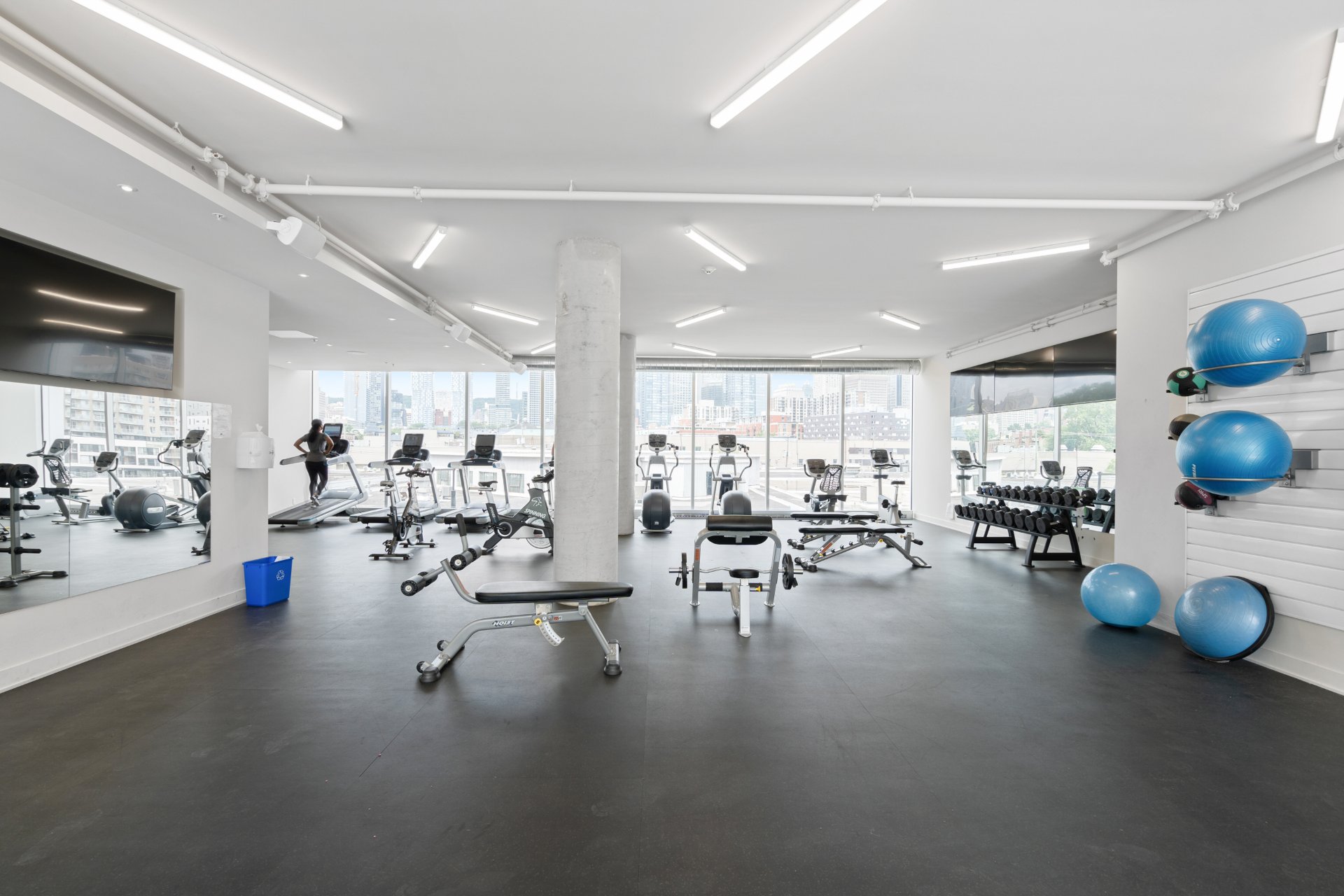 Salle d'exercice