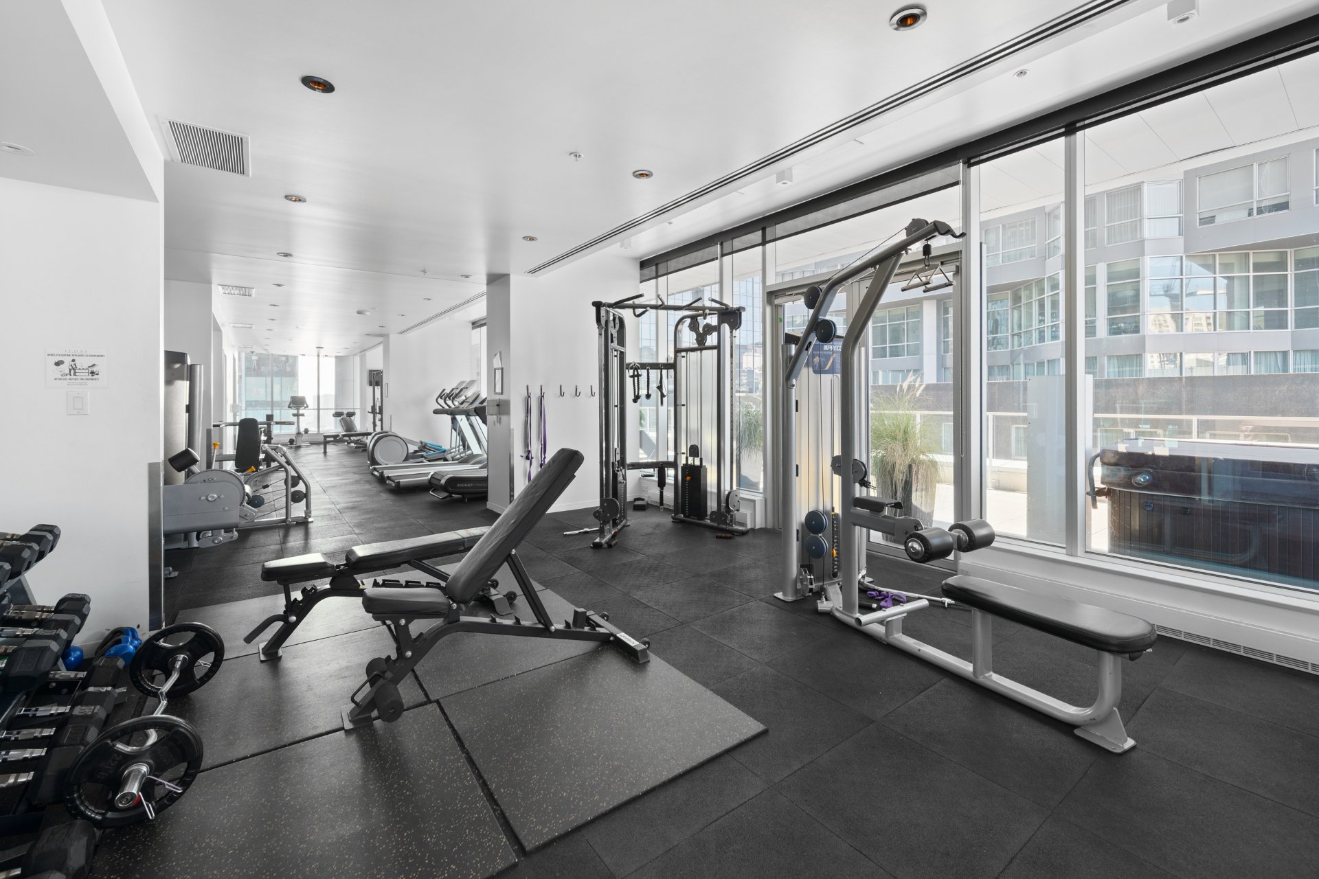 Salle d'exercice